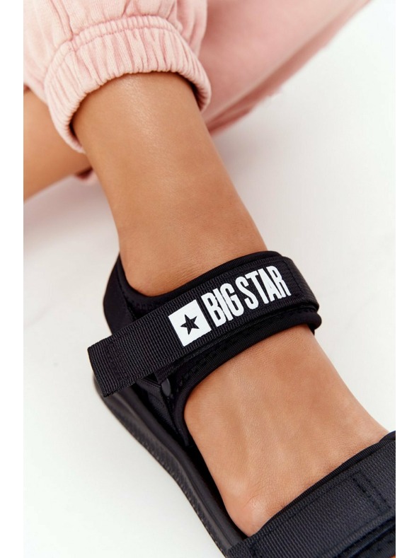 BIG STAR SHOES Дамски спортни сандали Big Star - черни