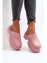 BIG STAR SHOES Дамски чехли с твърда подметка Big Star Розов