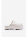 BIG STAR SHOES Дамски чехли с твърда подметка Big Star White