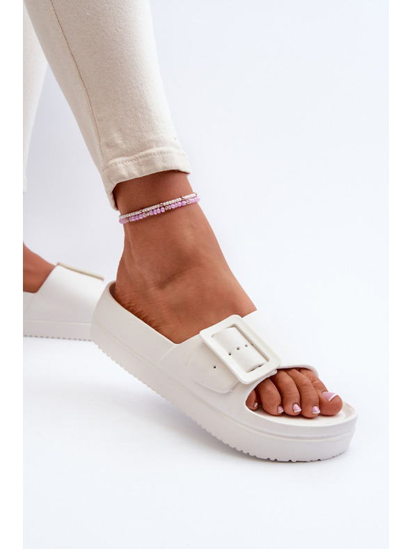 BIG STAR SHOES Дамски чехли с пенопласт на платформа и катарама Big Star