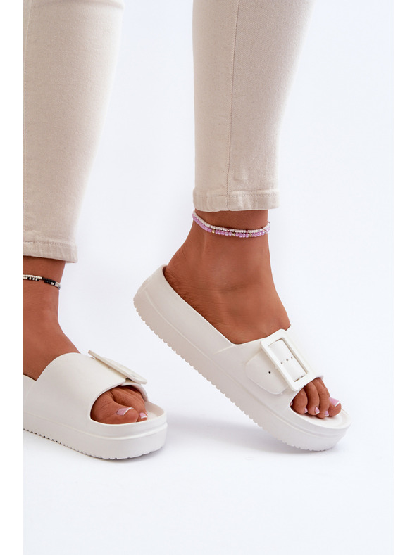 BIG STAR SHOES Дамски чехли с пенопласт на платформа и катарама Big Star