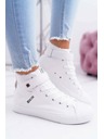 BIG STAR SHOES Изолирани кожени маратонки BIG STAR White Размер: