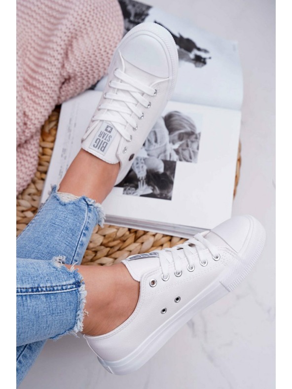 BIG STAR SHOES Дамски маратонки Big Star Classic - бели