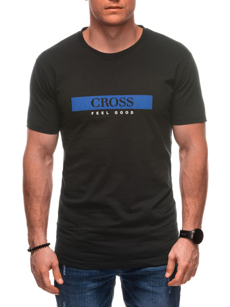 Edoti Мъжка тениска с щампа Edoti