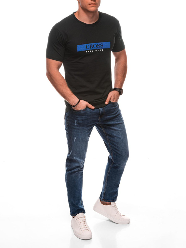 Edoti Мъжка тениска с щампа Edoti