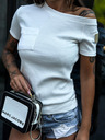 Edoti EDOTI Fashion Дамска бяла тениска