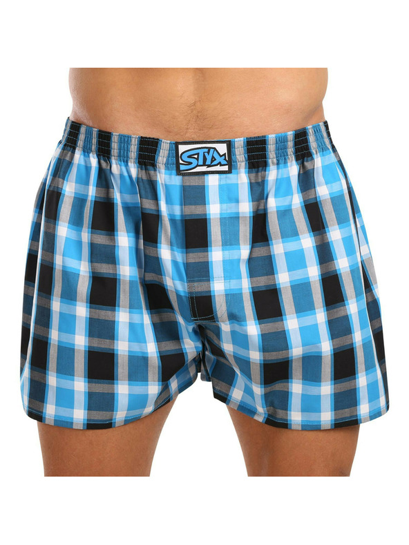 Styx Комплект от три - мъжки къси панталони Styx classic rubber oversize многоцветни