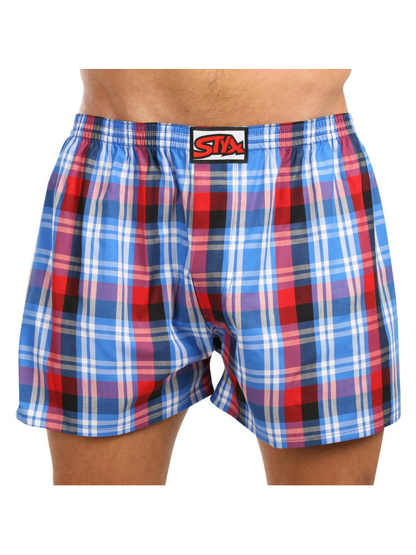 Styx Комплект от три - мъжки къси панталони Styx classic rubber oversize многоцветни