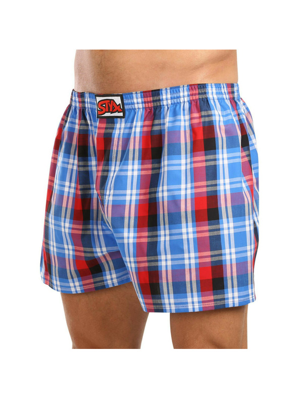 Styx Комплект от три - мъжки къси панталони Styx classic rubber oversize многоцветни