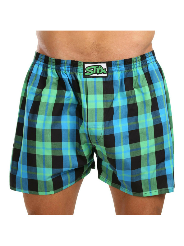 Styx Комплект от три - мъжки къси панталони Styx classic rubber oversize многоцветни