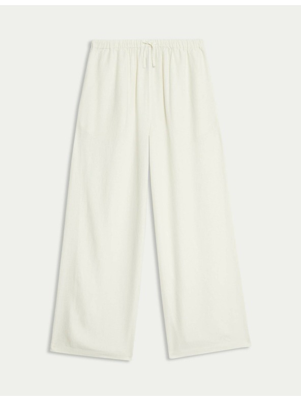 Marks & Spencer Панталони с широки крачоли Marks & Spencer