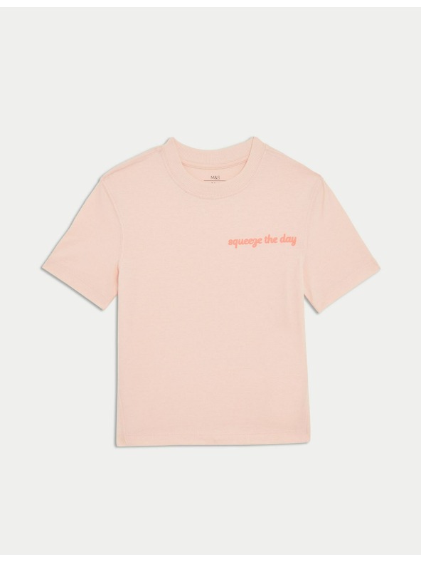 Marks & Spencer Тениска с мотив Squeeze The Day Marks & Spencer