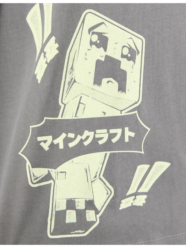 Marks & Spencer Омбре тениска с мотив Minecraft™ Marks & Spencer