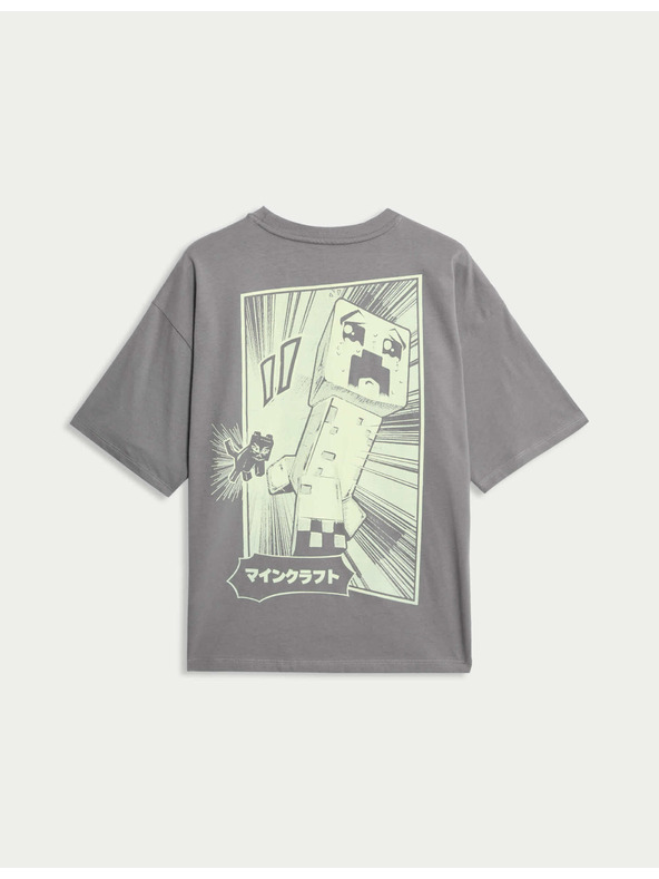 Marks & Spencer Омбре тениска с мотив Minecraft™ Marks & Spencer