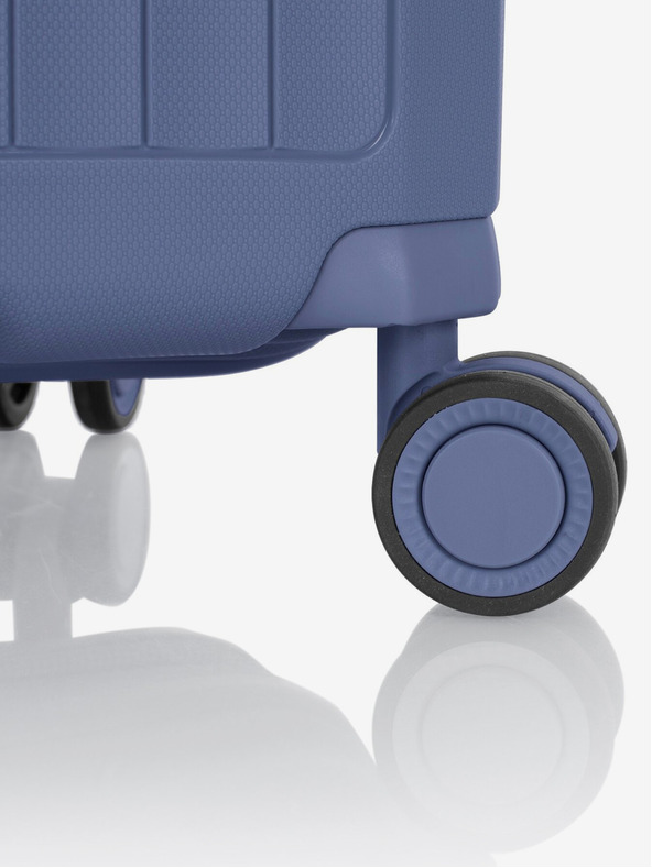 Heys Син пътнически куфар Heys Airlite M Blue