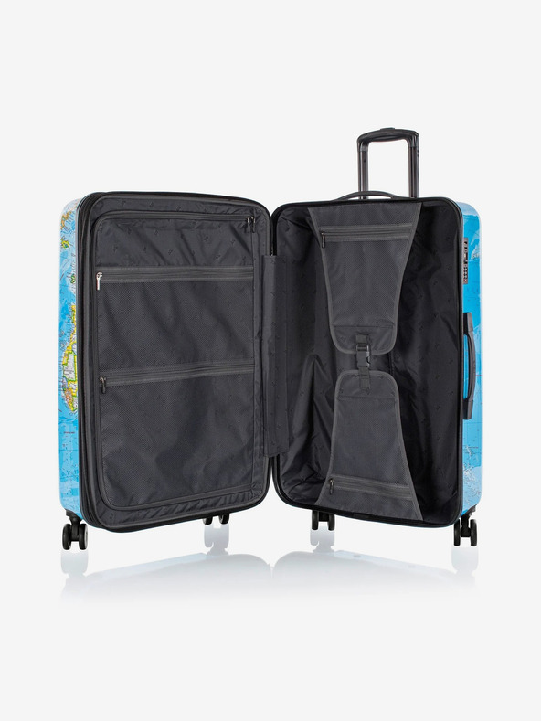 Heys Син десенен пътнически куфар Heys Journey 3G L