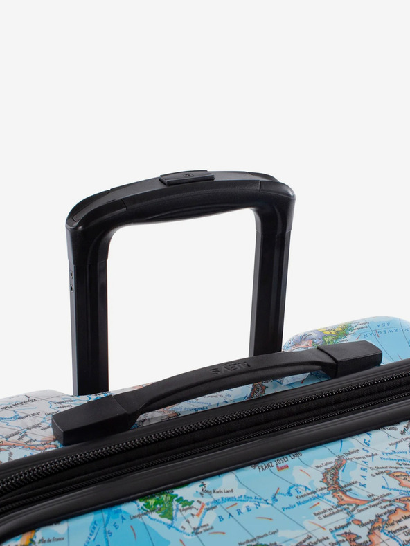 Heys Син десенен пътнически куфар Heys Journey 3G L