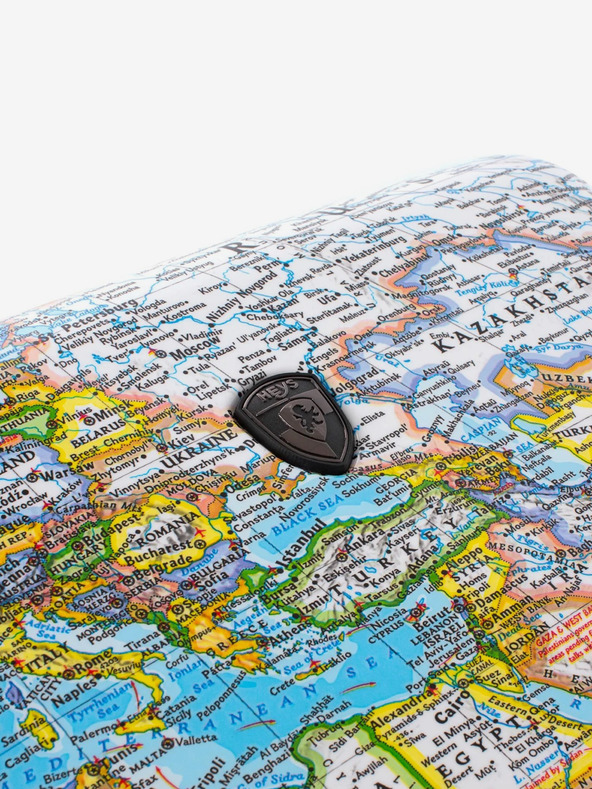 Heys Син десенен пътнически куфар Heys Journey 3G L