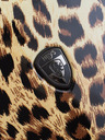 Heys Комплект от три щампована пътни куфара в кафяво Heys Brown Leopard S,M,L