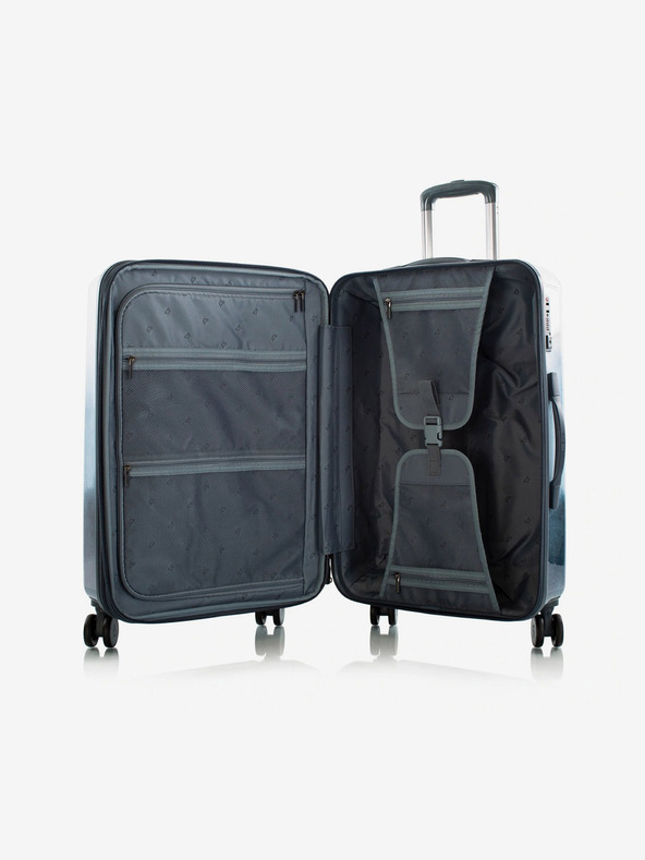 Heys Комплект от три сини пътни куфара Heys Tie-Dye Blue S,M,L