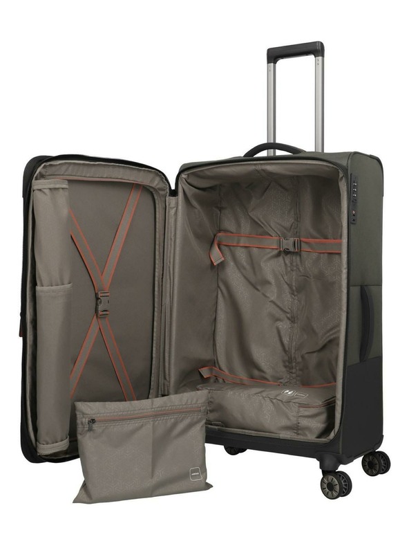 Travelite Пътен куфар Travelite Crosslite 5.0 L Dark Olive