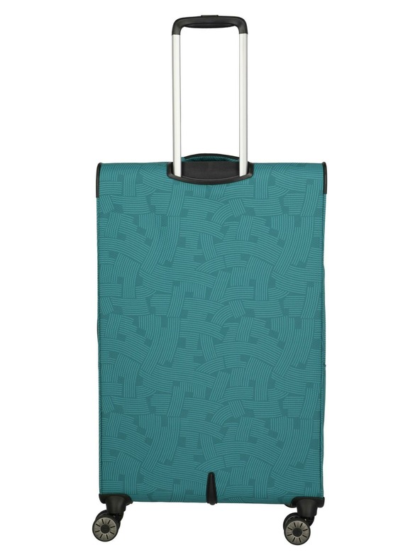 Travelite Пътен куфар Travelite Skaii 4w L Print Petrol