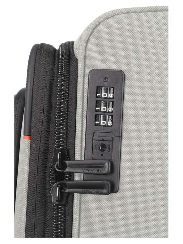 Travelite Пътен куфар Travelite Crosslite 5.0 L White Sand