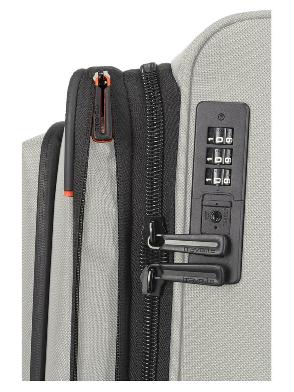 Travelite Пътен куфар Travelite Crosslite 5.0 L White Sand