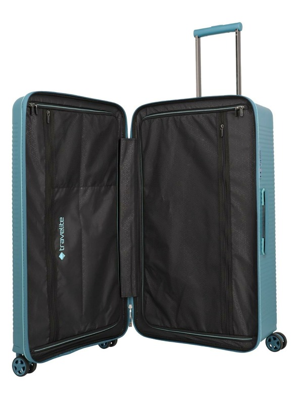 Travelite Пътен куфар Travelite Roomer Trunk L Aqua