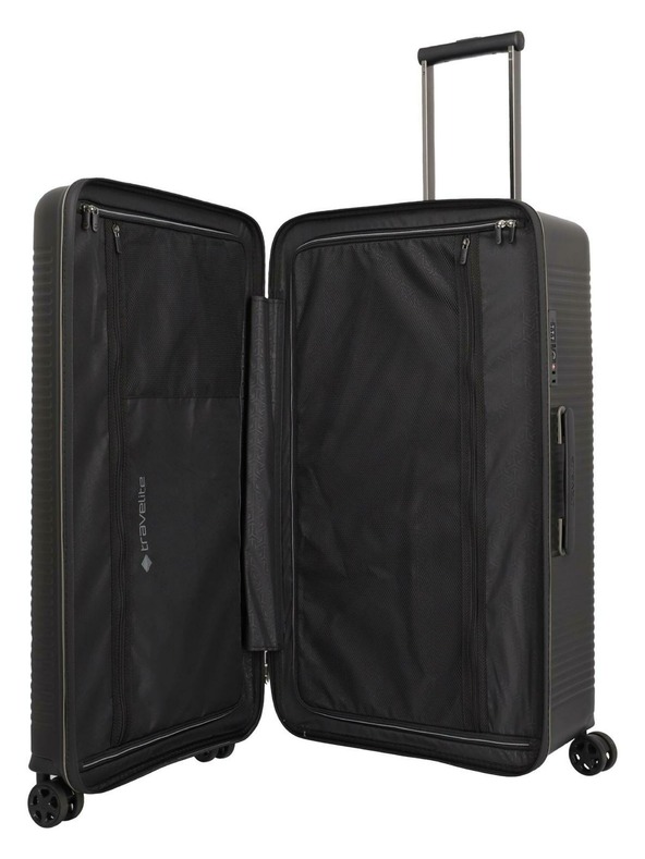 Travelite Пътен куфар Travelite Roomer Trunk L Black