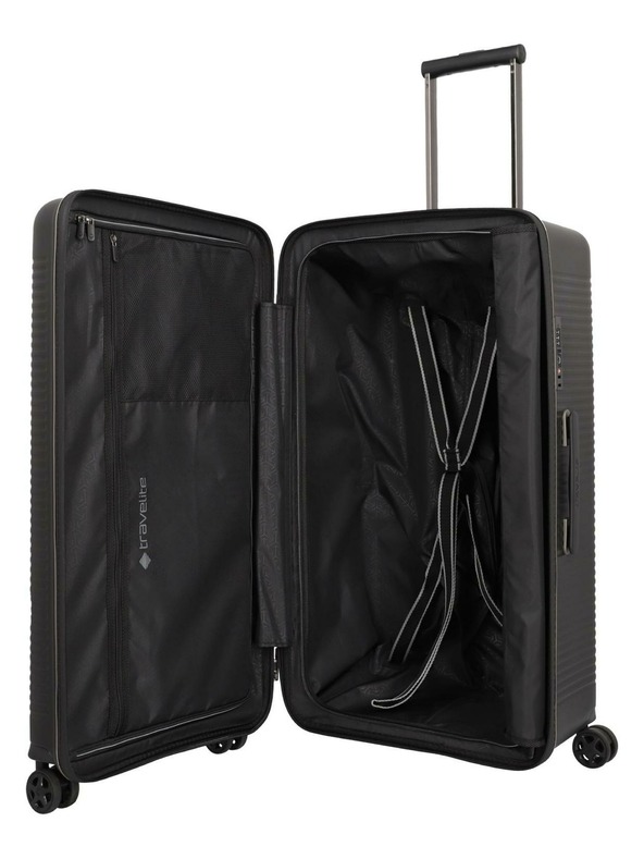 Travelite Пътен куфар Travelite Roomer Trunk L Black