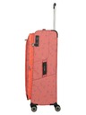 Travelite Пътен куфар Travelite Skaii 4w L Print Peach