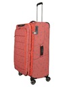 Travelite Пътен куфар Travelite Skaii 4w L Print Peach