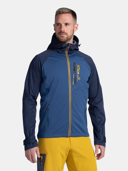 Kilpi Тъмносиньо мъжко леко софтшел яке Kilpi BELTRA-M