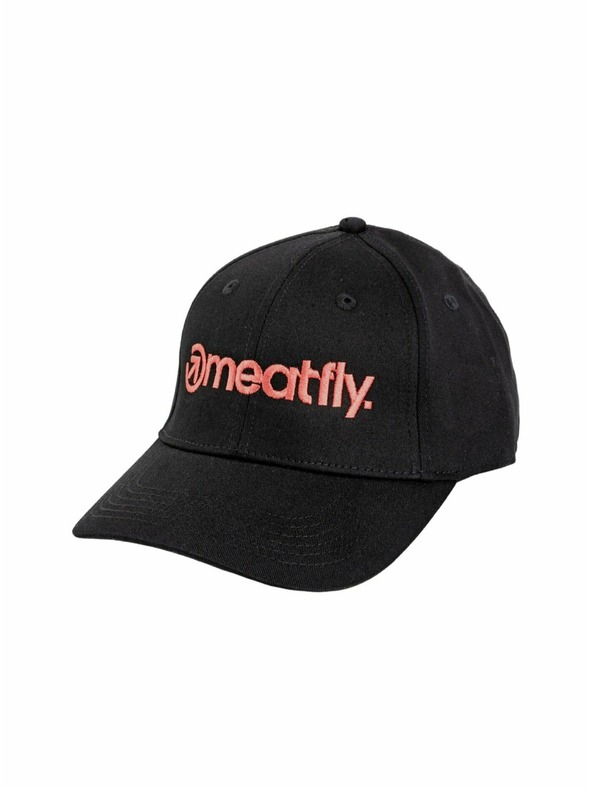 Meatfly Meatfly шапка Brand Flexfit Red / Black | Червена | Размер