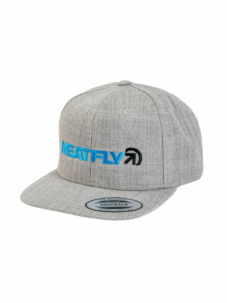Meatfly Meatfly шапка Skipper Snapback Grey Heather | Сива | Размер