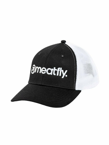 Meatfly Meatfly шапка MF Logo Trucker White / Black | Черна | Размер