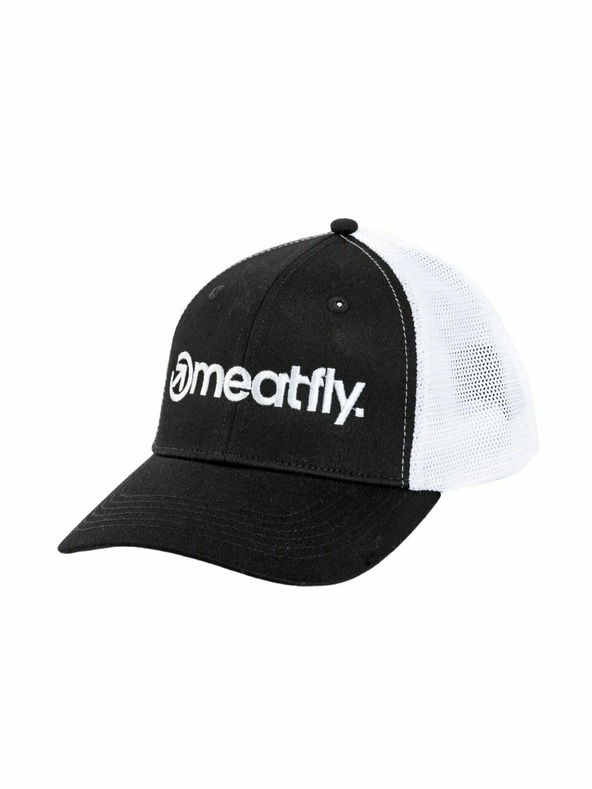 Meatfly Meatfly шапка MF Logo Trucker White / Black | Черна | Размер