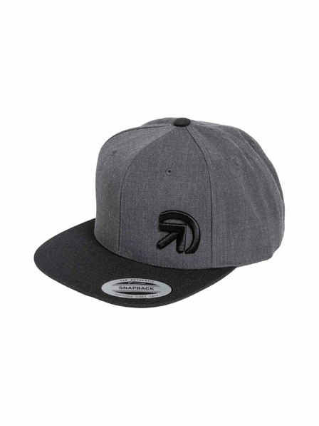 Meatfly Meatfly шапка с козирка Finester Snapback Dark Grey | Сив | Размер