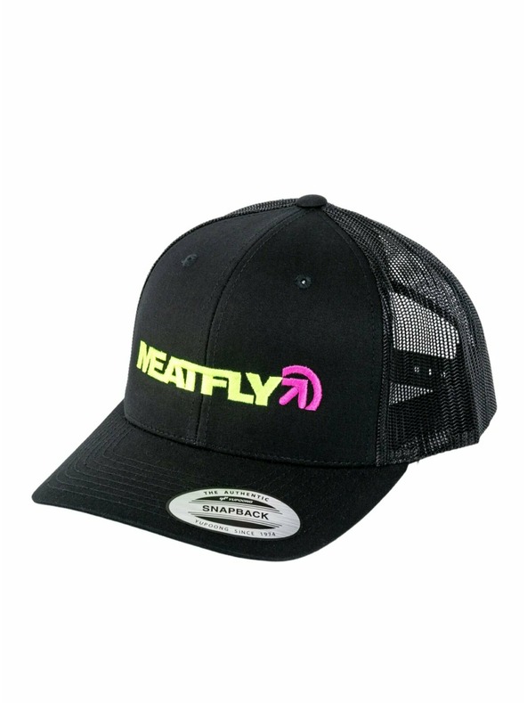 Meatfly Meatfly шапка с козирка Rodie Trucker Lime / Black | Черен | Размер