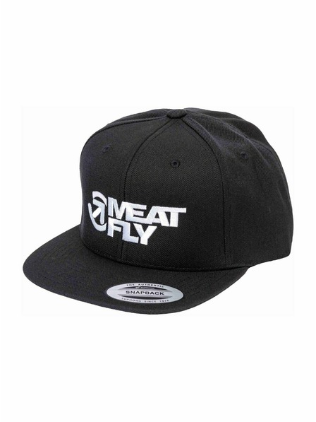 Meatfly Meatfly шапка с козирка Ness Snapback Black | Черен | Размер