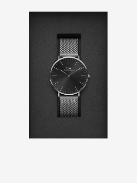 Daniel Wellington Мъжки часовник в сребрист цвят Daniel Wellington Classic