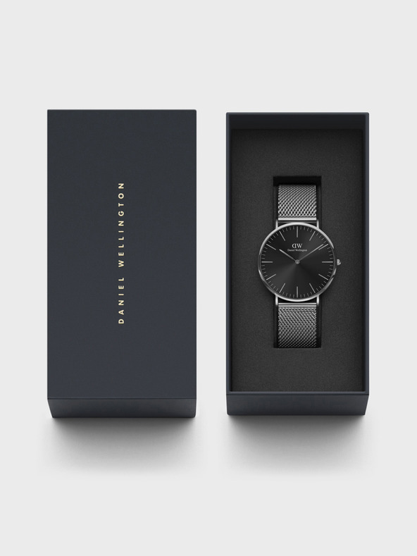 Daniel Wellington Мъжки часовник в сребрист цвят Daniel Wellington Classic