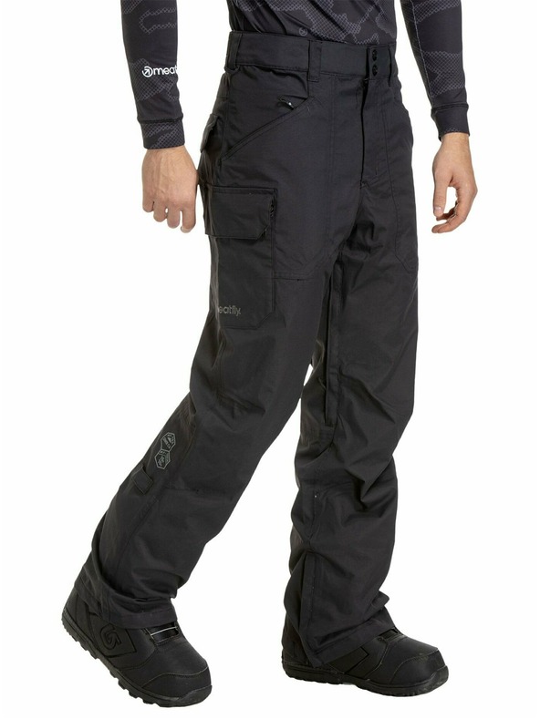 Meatfly Meatfly мъжки SNB & SKI панталони Oggy Black | Черен | Размер