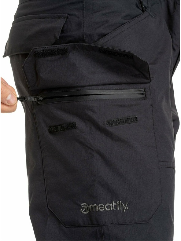 Meatfly Meatfly мъжки SNB & SKI панталони Oggy Black | Черен | Размер