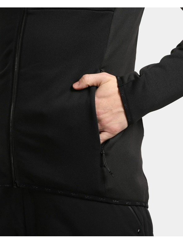 Kilpi Мъжки премиум функционален суитшърт Kilpi PREMIO-M Черен