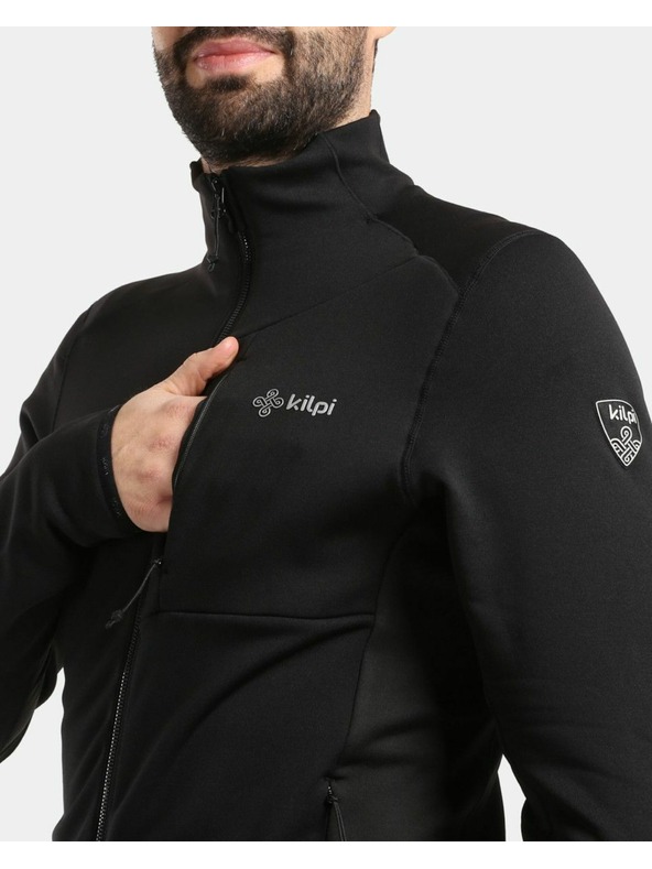 Kilpi Мъжки премиум функционален суитшърт Kilpi PREMIO-M Черен