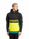 Meatfly Meatfly мъжки технически суитшърт Tason Lime / Black | Черен | Размер