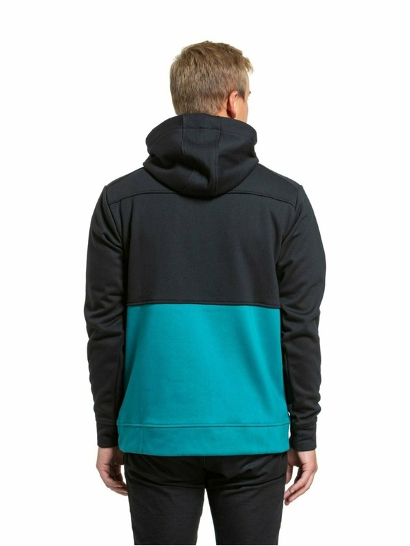 Meatfly Meatfly мъжки технически суитшърт Tason Lime / Black | Черен | Размер