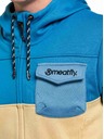 Meatfly Meatfly мъжки технически суитшърт Josh Blue / Light Brown